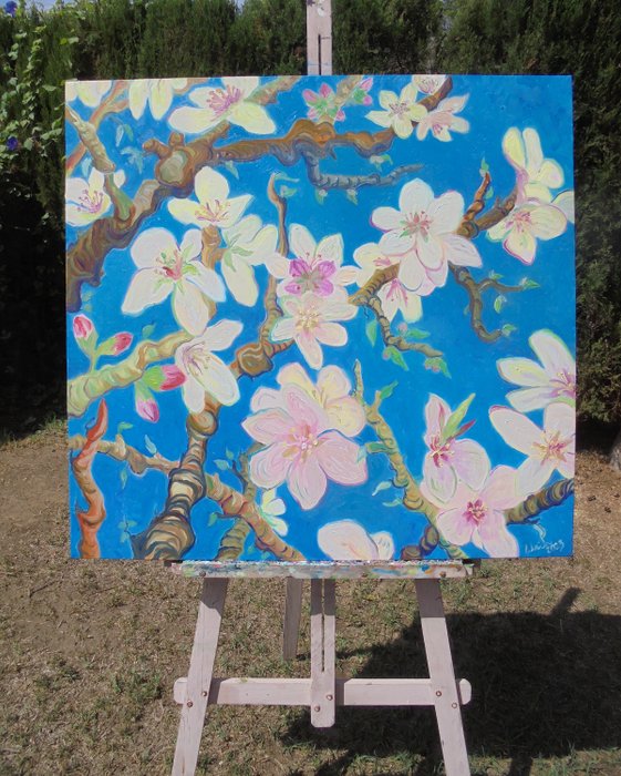 Kirsty Wain - ALMOND BLOSSOM - XL