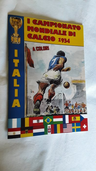 Variant Panini - World Cup Italia 34 - 1 Empty album + complete loose sticker set