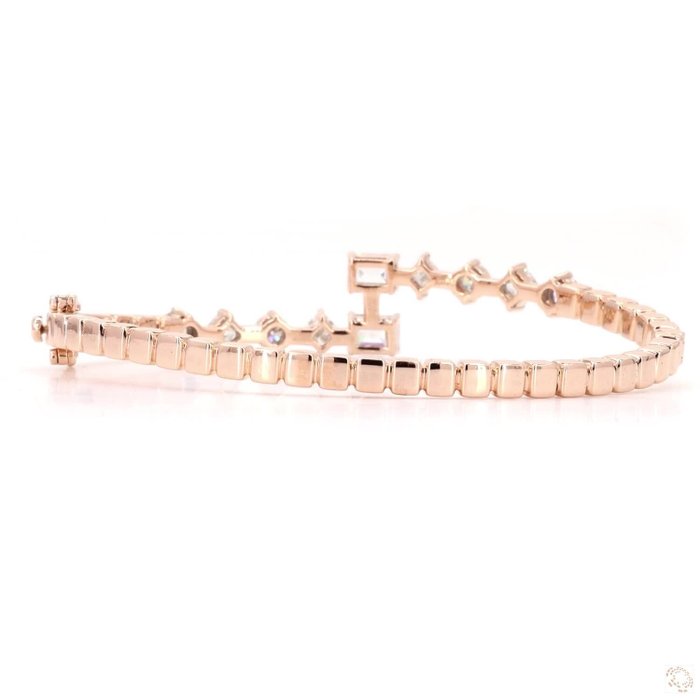 Armbånd - 14 karat Rosaguld -  2.67ct. tw. - 14KT, PINK GULD ARMBÅND