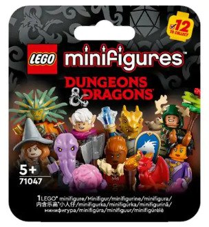 Lego - Minifigurer - 71047 - Lego 71047 Complete serie (12) Dungeon and Dragons Release 1 september 2024 - Holland