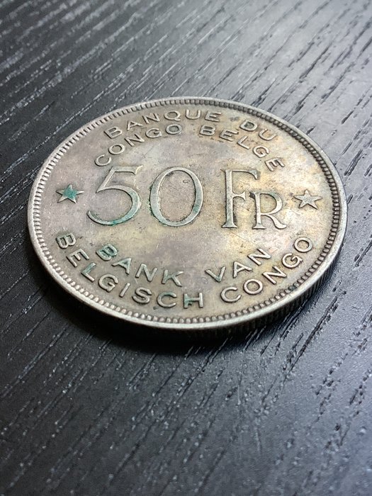 Belgisk Congo Franc 1944  (Ingen mindstepris)