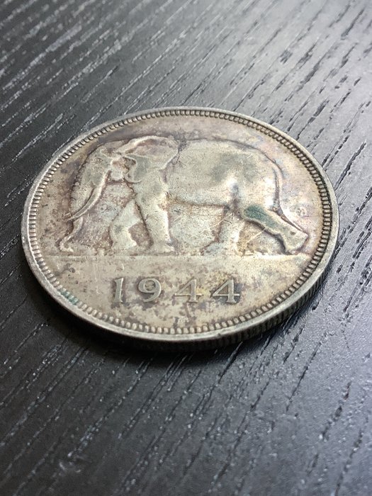 Belgisk Congo Franc 1944  (Ingen mindstepris)