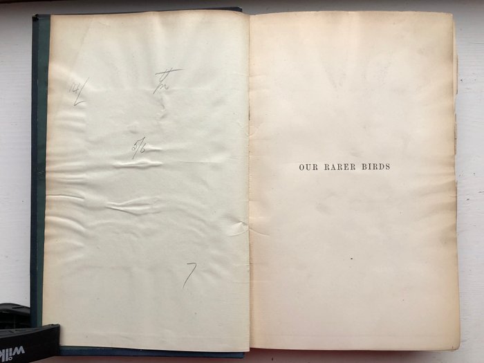 Charles Dixon - T.A. Coward. - Our Rarer Birds, The best  Eggs of British birds, Lost  Vanishing Birds  The Birds of the British - 1888-1943