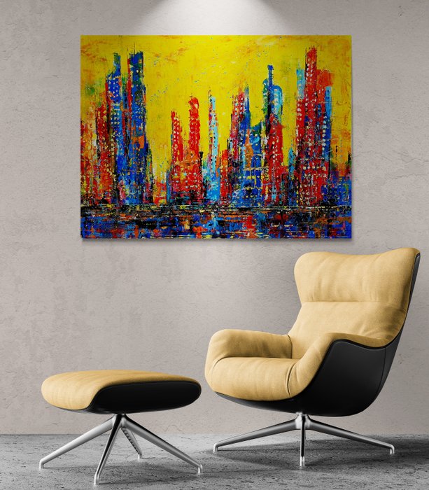 Jovan Srijemac (1962) - Abstract Big City - XXL