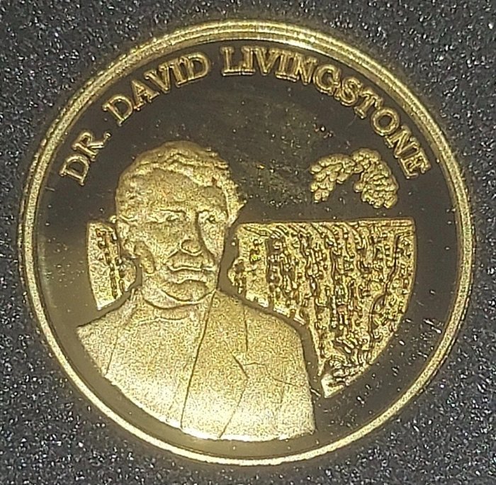 Zambia. 500 Kwacha 1999 Dr David Livingstone, 1,22g (.999)  (Ingen mindstepris)