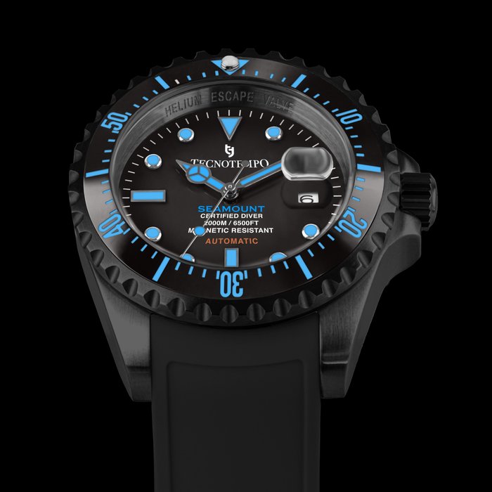 Tecnotempo - "SEAMOUNT" - Diver 2000M  - Limited Edition - TT.2000S.NNBL - Mænd - 2011-nu