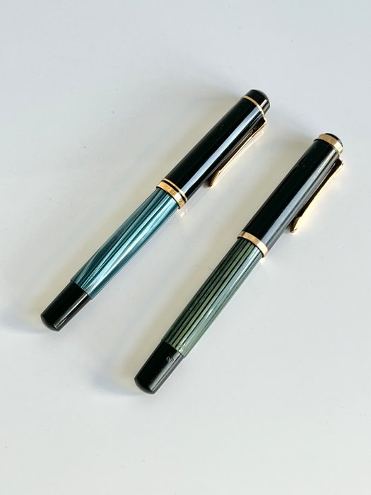 Pelikan - repair parts lot of two Pelikan 400 + M200 modern and vintage - Fyldepen