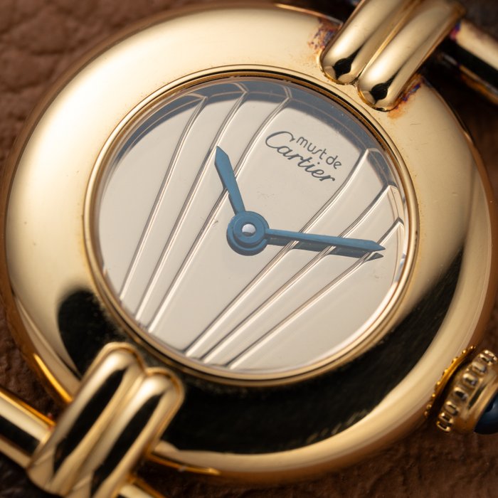 Cartier - Must de Cartier Colisée 'Art Deco Flower Mirror Dial' - 590002 - Kvinder - 1990-1999