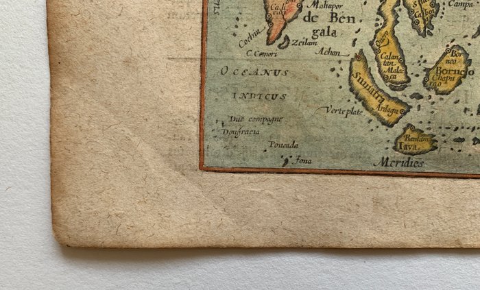 Southeast Asia - Sydøstasien; P. Bertius - India Orien - 1601-1620