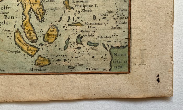 Southeast Asia - Sydøstasien; P. Bertius - India Orien - 1601-1620