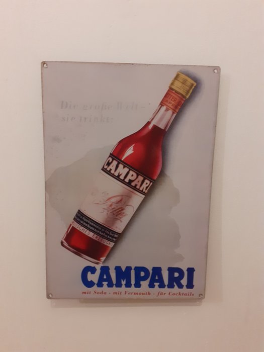 Davide Campari Spa Milano - Davide Campari Spa Milano - Reklameplakat - Jern