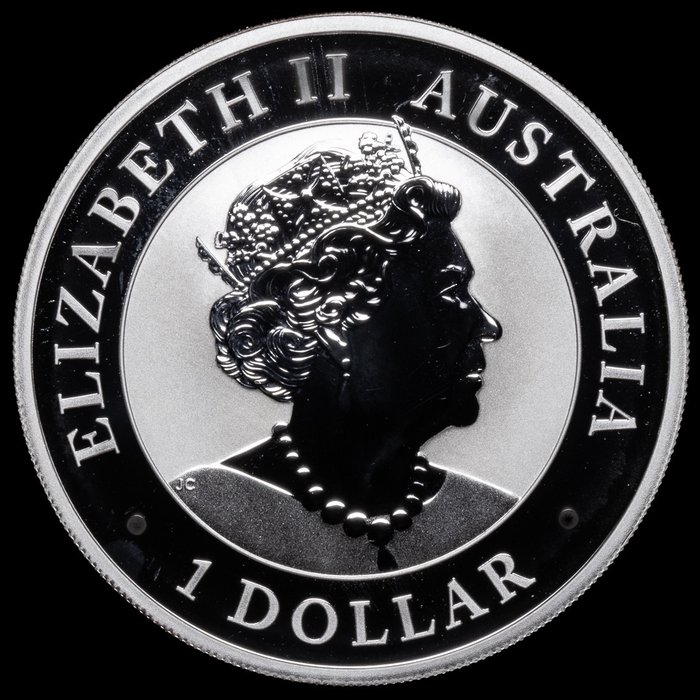 Australien. 1 Dollar 2022 Wombat, 1 Oz (.999)  (Ingen mindstepris)