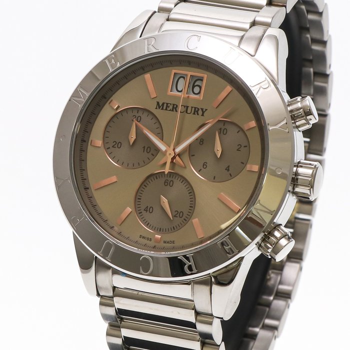 Mercury - Swiss Chronograph - ME345-SR-4 - Ingen mindstepris - Mænd - 2011-nu