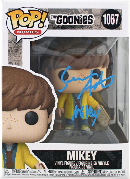 The Goonies - Funko Pop - #1067 Sean Austin -  Autograph  Inscription - Beckett COA