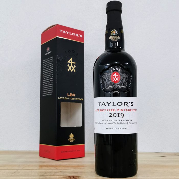 2019 Taylor's - Late Bottled Vintage Port -  Porto  - 6 Flasker (0,75 L)