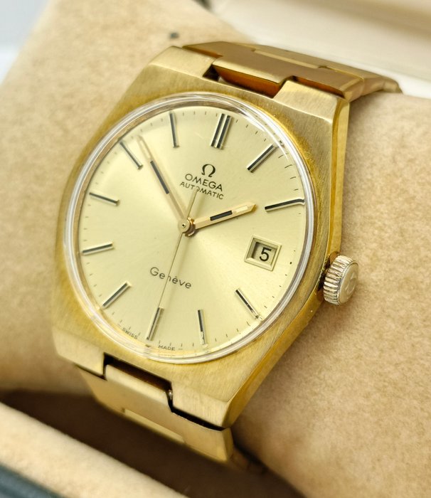 Omega - Geneve Automatic Cal 1481 - 166.099 - Men's Wristwatch - Ingen mindstepris - 166.099 - Mænd - 1960-1969