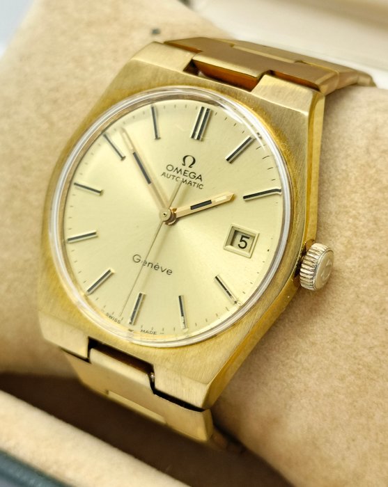 Omega - Geneve Automatic Cal 1481 - 166.099 - Men's Wristwatch - Ingen mindstepris - 166.099 - Mænd - 1960-1969