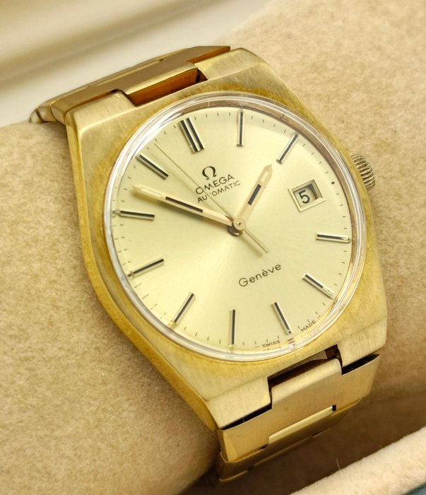 Omega - Geneve Automatic Cal 1481 - 166.099 - Men's Wristwatch - Ingen mindstepris - 166.099 - Mænd - 1960-1969