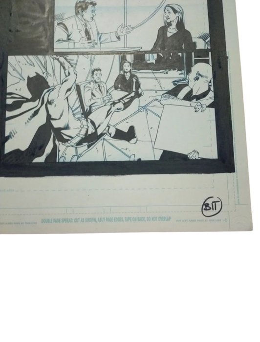 Pete Woods Original page - Detective Comics - Batman #13