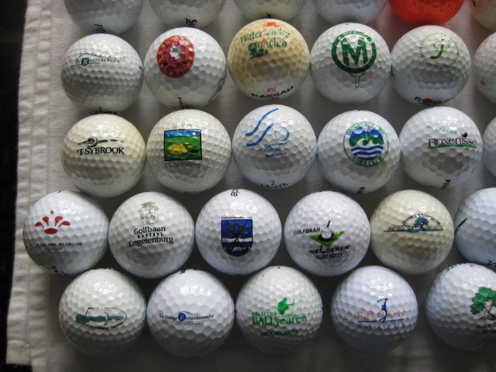 Golf - 100 Logo's van Golfbanen in Nederland - Golfbold