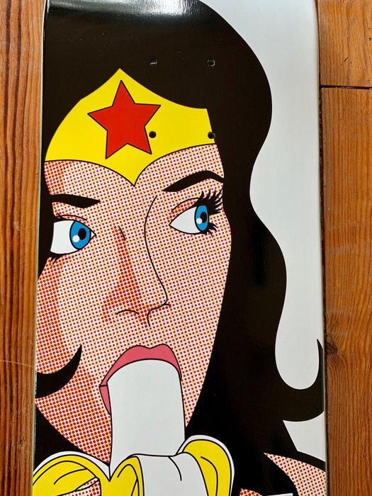 Greg Guillemin (1967) - Wonder Secret Heroes Skateboard