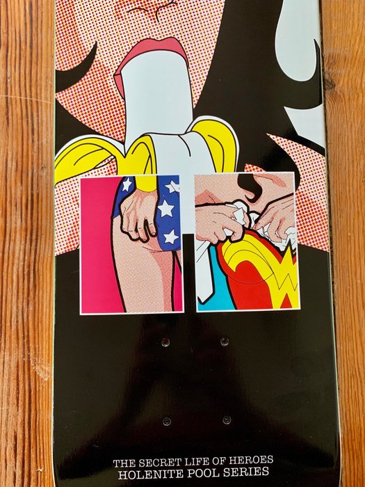 Greg Guillemin (1967) - Wonder Secret Heroes Skateboard