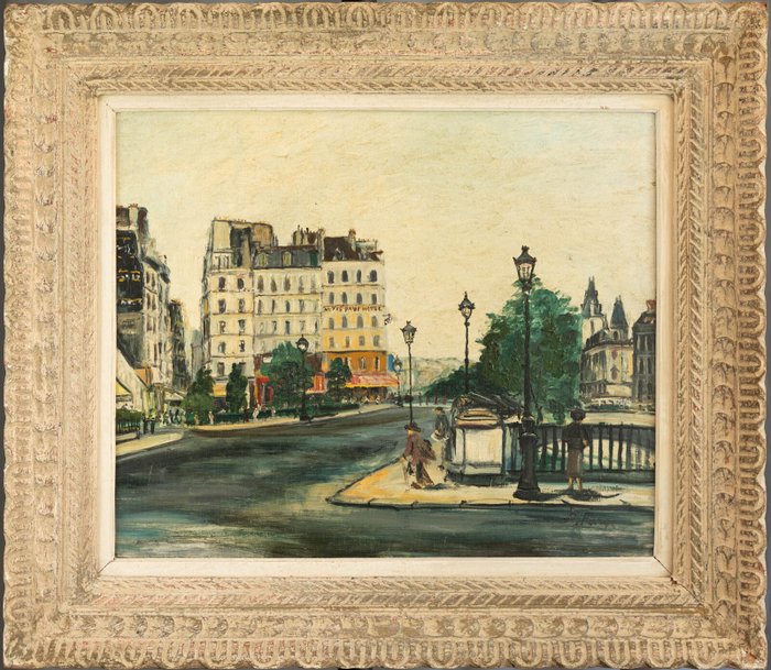 Pierre Farge (1878-1947)  - Paris, les quais