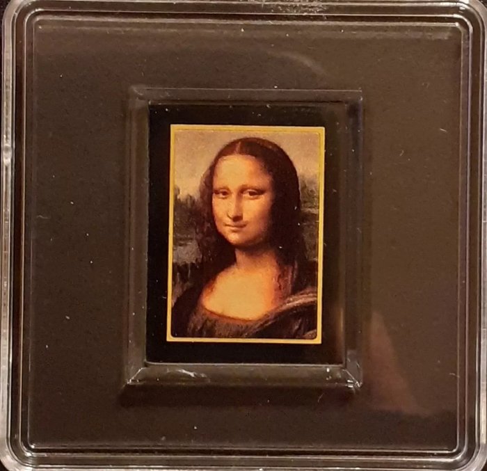 Tokelau. 1 Dollar ND Mona Lisa  - Colorized, 1/500 Oz (.999)  (Ingen mindstepris)