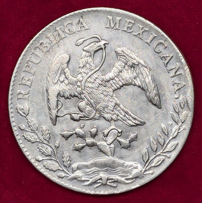 Mexico. Federal Republic (1823-1905). 8 Reales 1893 Mo AM  (Ingen mindstepris)