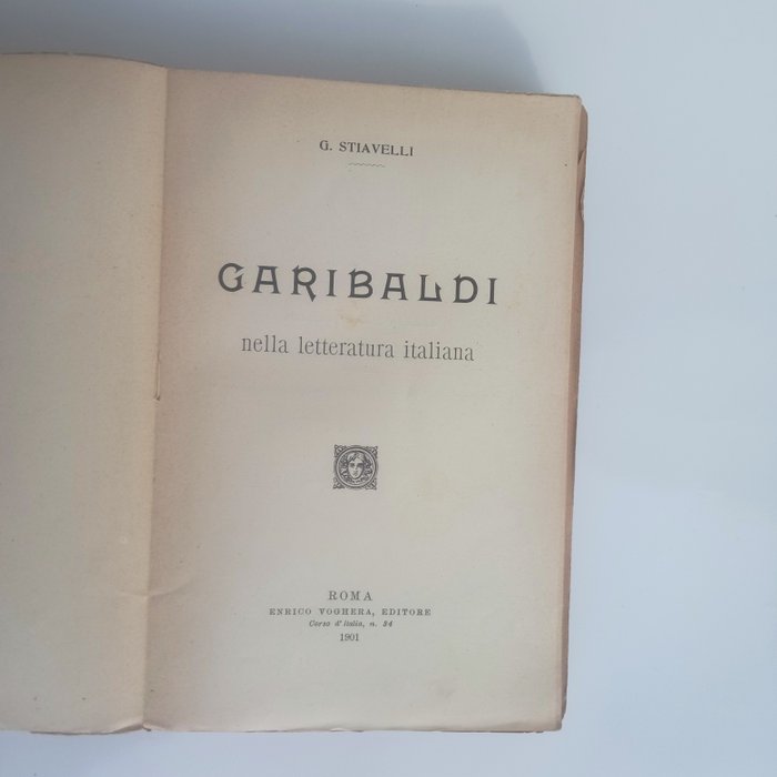 Giuseppe Garibaldi - Lot with 3 books - 1901-1920