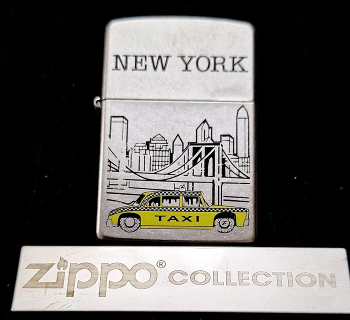 Zippo Taxi NY Año 2010 Mes Septiembre - Lighter - Stål