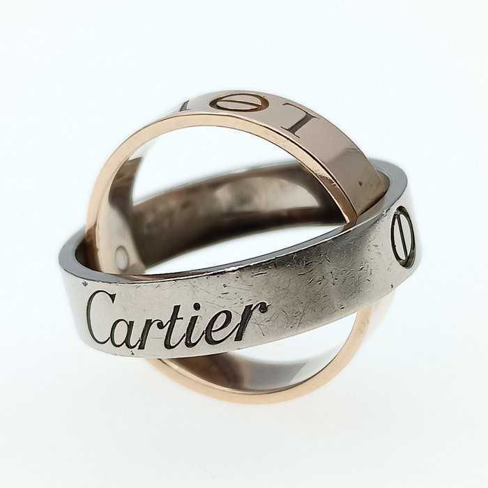 Cartier - Ring - 18 kraat Gulguld Hvidguld