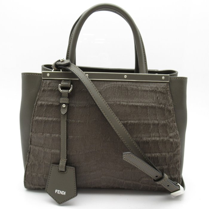 Fendi - Petit Two Jours 2WAY Shoulder Bag   8BH253 - Taske