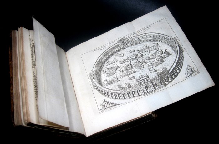 Kennett - Año 1737 Monumentos de Roma Romae Antiquae Notitia or The antiquities of Rome 14 grabados - 1737