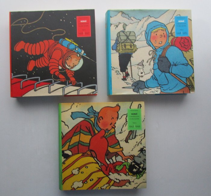 Tintin - Chronologie d'une oeuvre T5 + T6 + T7  - 3x C - 3 Albums - 2004/2011