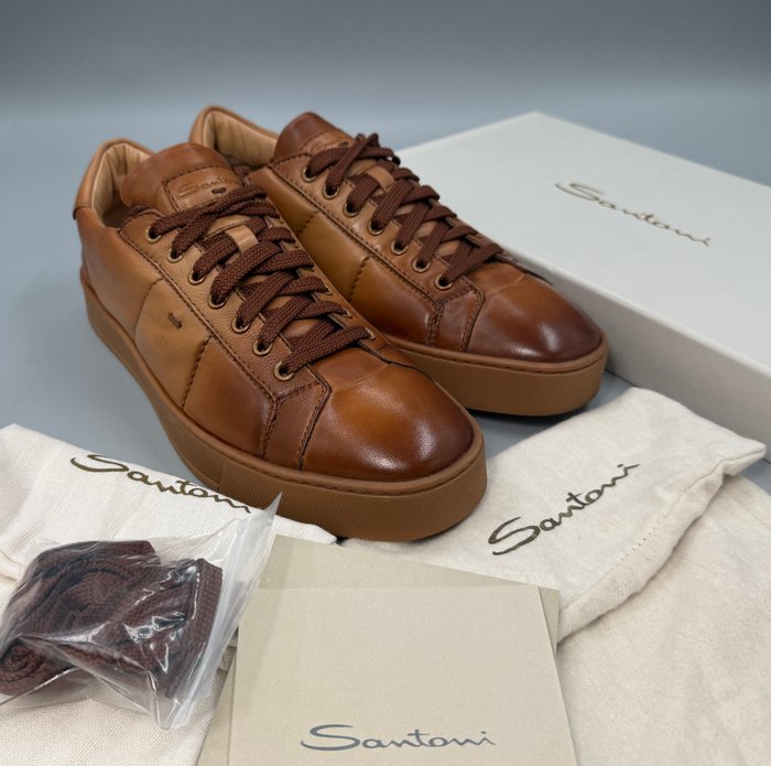 Santoni UK6 - No reserve price - Sneakers - Størelse: EU 40.5 - Nyt med labels