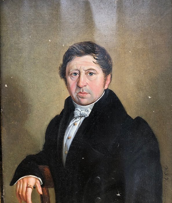 Hollandsk skole (XIX) - Portait of W. Frederick Van Velthuysen