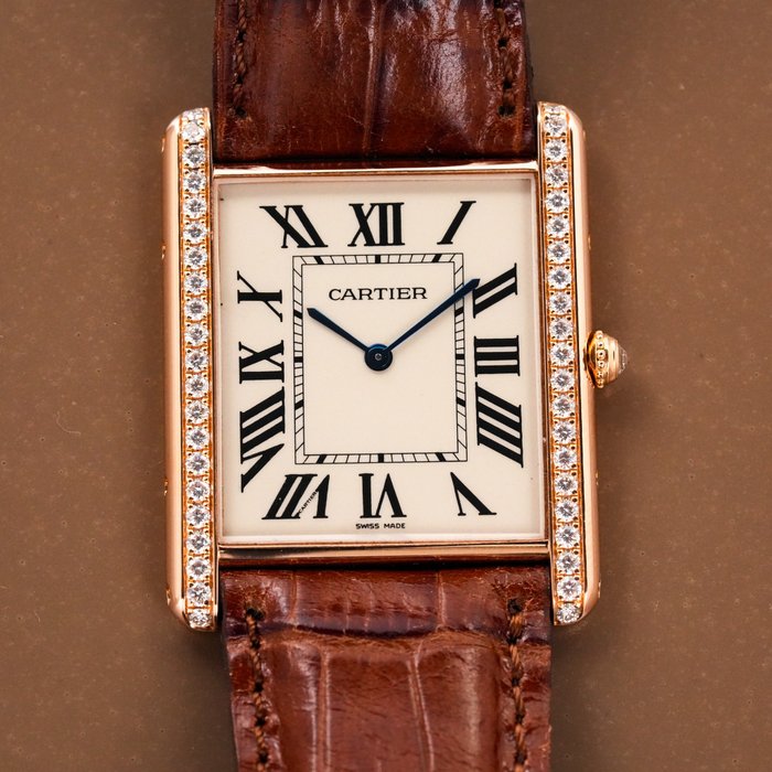 Cartier - Tank Louis Cartier XL - WT200005 - Mænd - 2011-nu