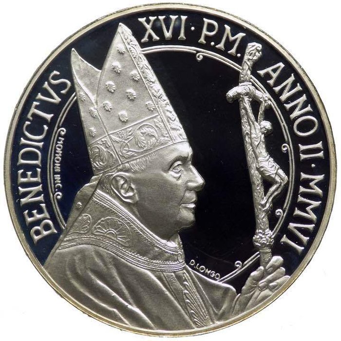 Vatikanstaten. 5 Euro 2007 "40th World Day of Peace" Proof  (Ingen mindstepris)