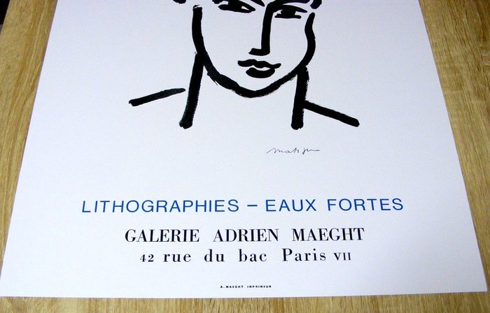 Henri Matisse (after) - LITHOGRAPHIES-EAUX FORTES - 1960‹erne