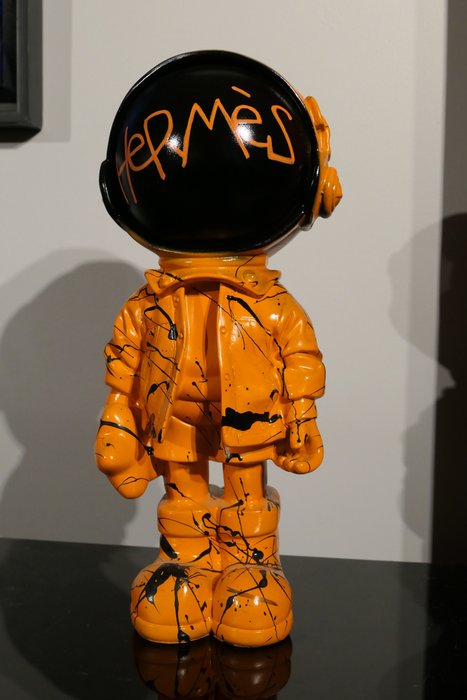 Rich'ART - Astronaute version Hermès (sculpture en résine)