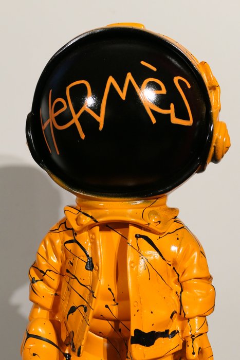 Rich'ART - Astronaute version Hermès (sculpture en résine)