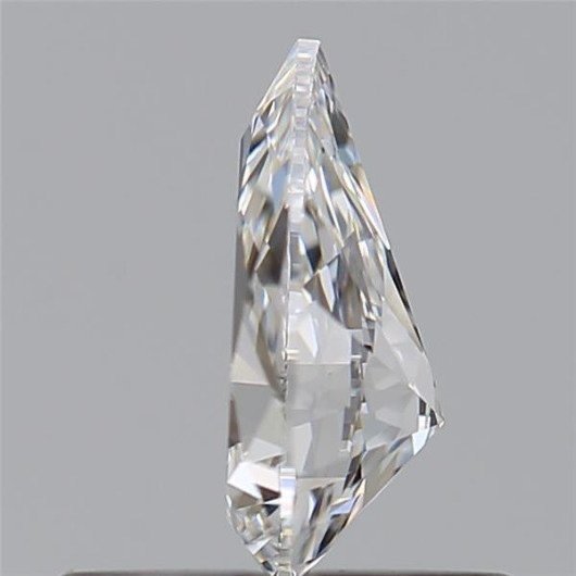 1 pcs Diamant  (Natur)  - 0.60 ct - Pære - D (farveløs) - VVS2 - Gemological Institute of America (GIA)