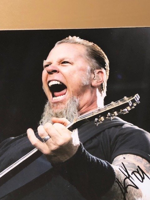 James Hetfield - Metallica - Fotosæt personligt - 2012/2012