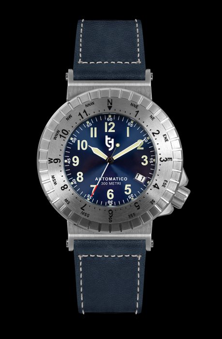 Tecnotempo -  Diver 300M WR "Aviator" - Limited Edition - TT300GBA (Blue) - Mænd - 2011-nu