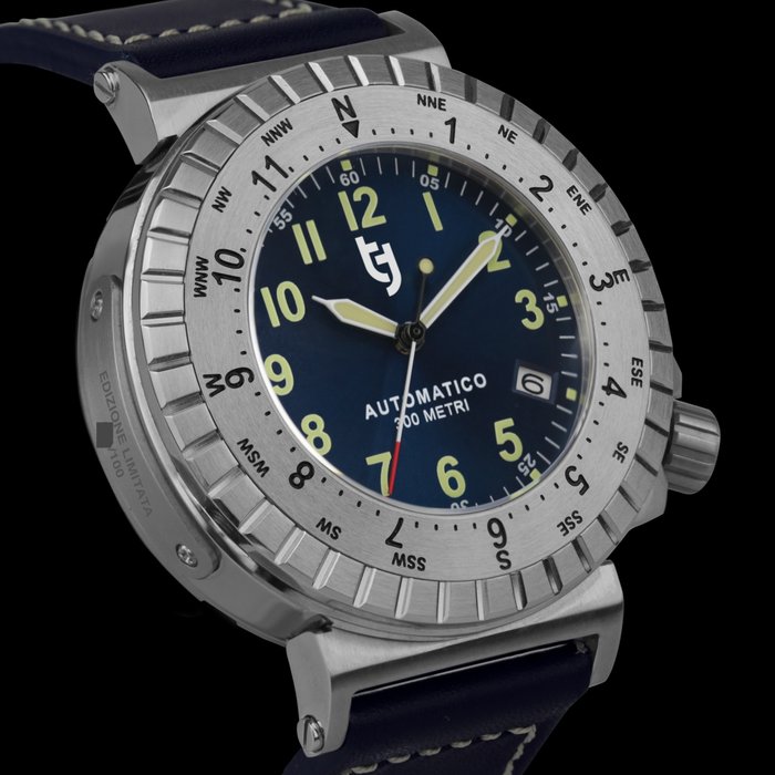 Tecnotempo -  Diver 300M WR "Aviator" - Limited Edition - TT300GBA (Blue) - Mænd - 2011-nu