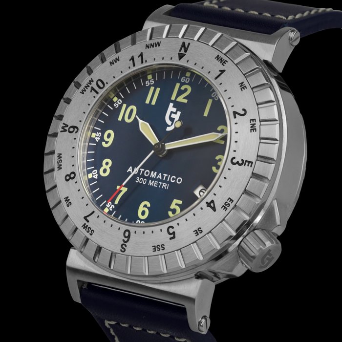 Tecnotempo -  Diver 300M WR "Aviator" - Limited Edition - TT.300G.BA (Blue) - Mænd - 2011-nu