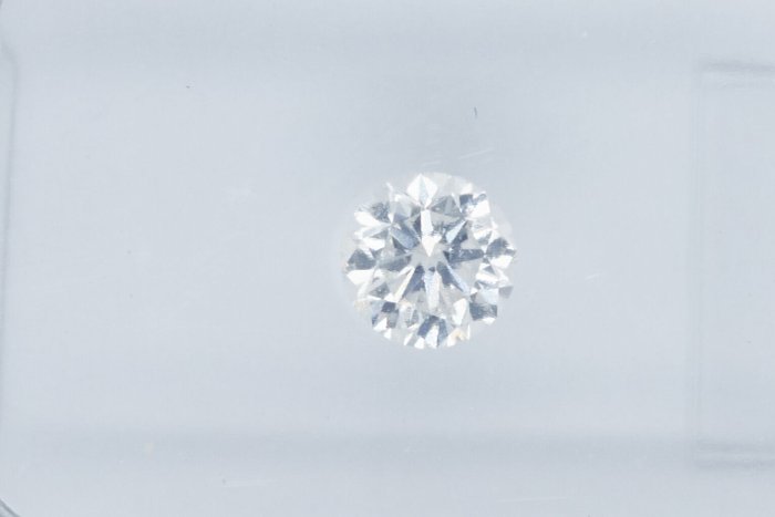 1 pcs Diamant - 0.40 ct - Rund - F - VS2