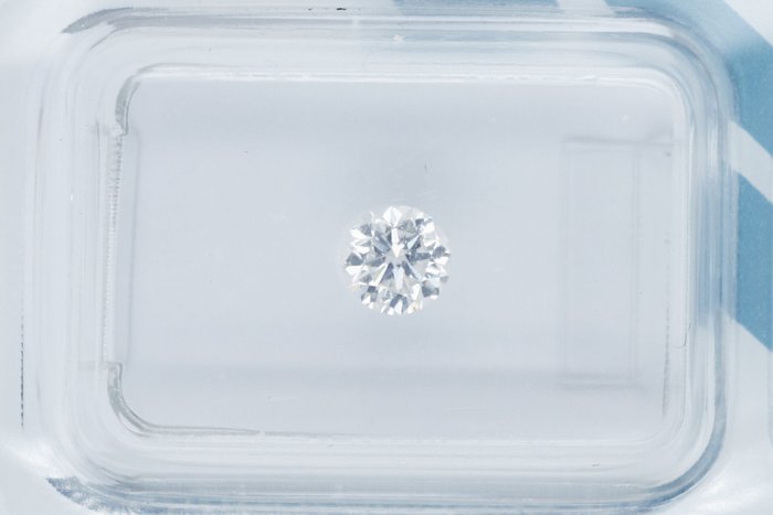 1 pcs Diamant - 0.40 ct - Rund - F - VS2