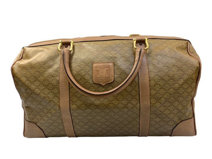 Céline - Unisex Leather Boston - Rejsetaske